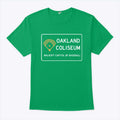 Oakland Coliseum Walkoff Capital Of Baseball T Shirt