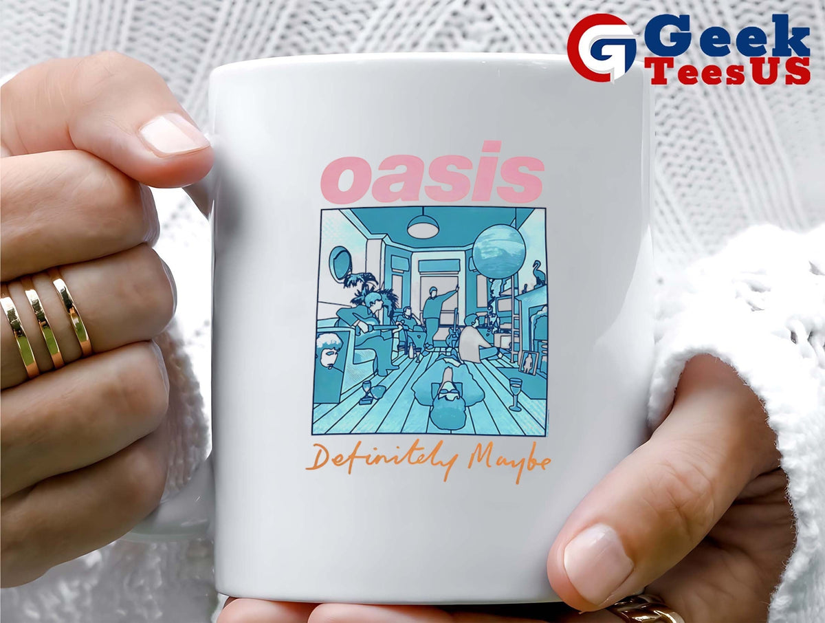 Oasis Definitely Maybe photo T-shirt