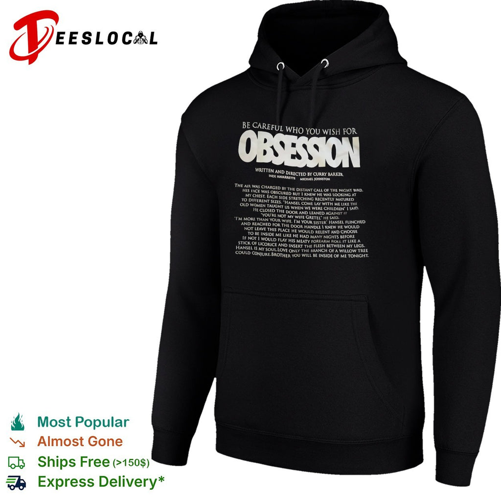 Obsession Written and Directed by Curry Barker shirt