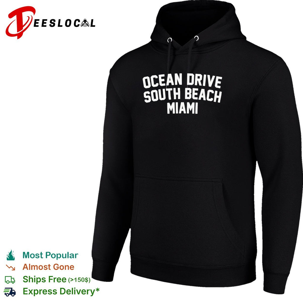 Ocean Drive South Beach Miami Florida Travel shirt