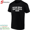Ocean Drive South Beach Miami Florida Travel shirt