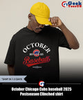 October Chicago Cubs baseball 2025 Postseason Clinched shirt