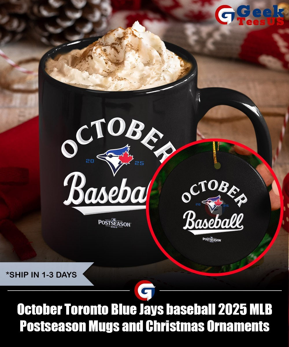 October Toronto Blue Jays baseball 2025 MLB Postseason shirt