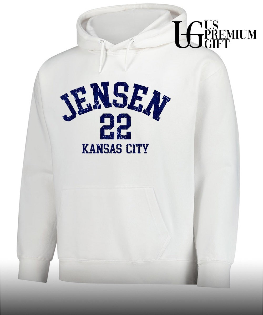 October’s Finest 22 Carter Jensen Kansas City Royals baseball shirt