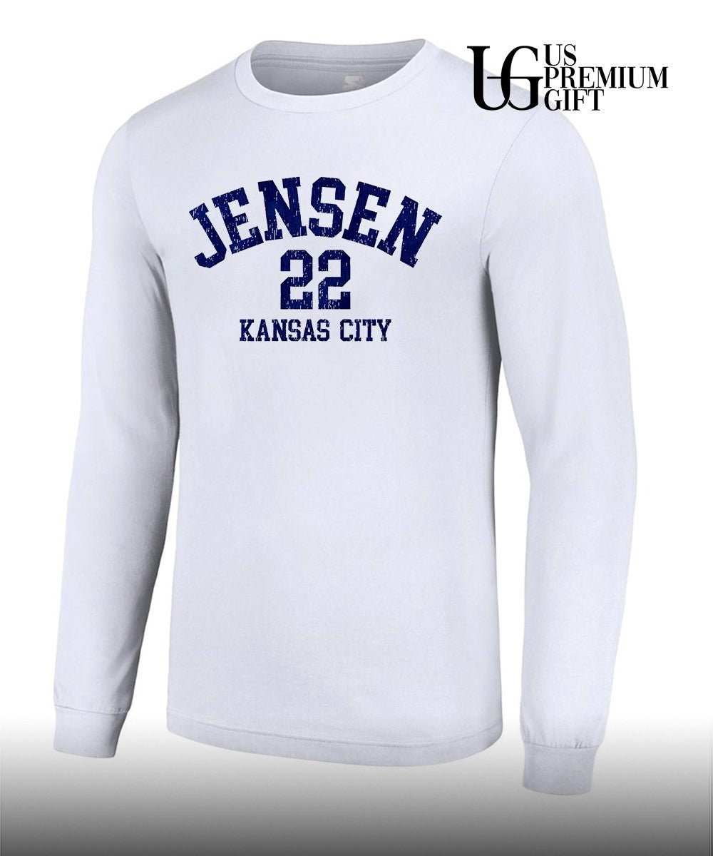 October’s Finest 22 Carter Jensen Kansas City Royals baseball shirt