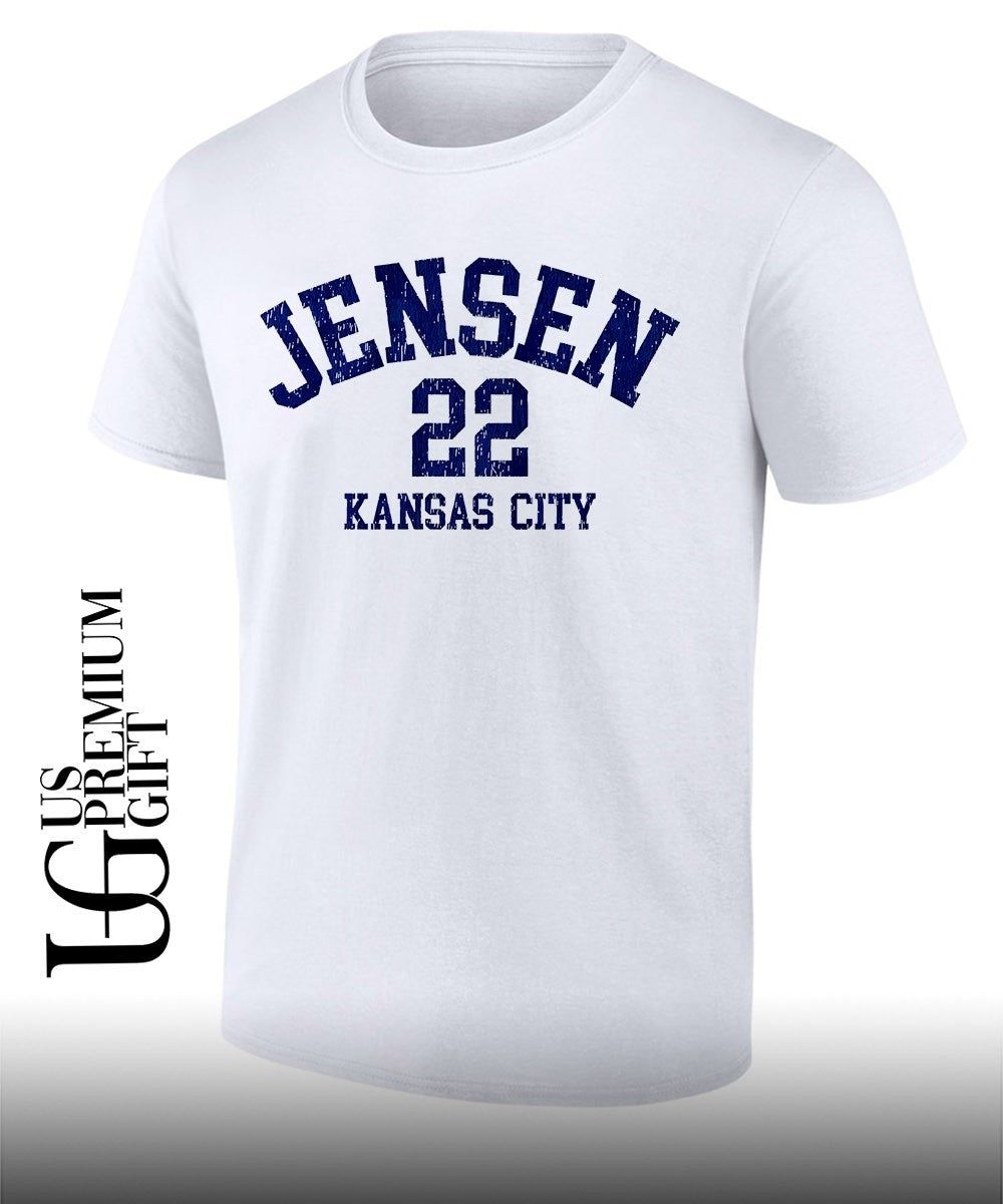 October’s Finest 22 Carter Jensen Kansas City Royals baseball shirt