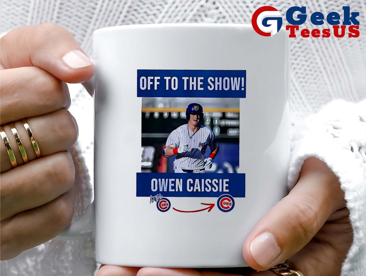 Off to the show Owen Caissie Chicago Cubs MLB shirt