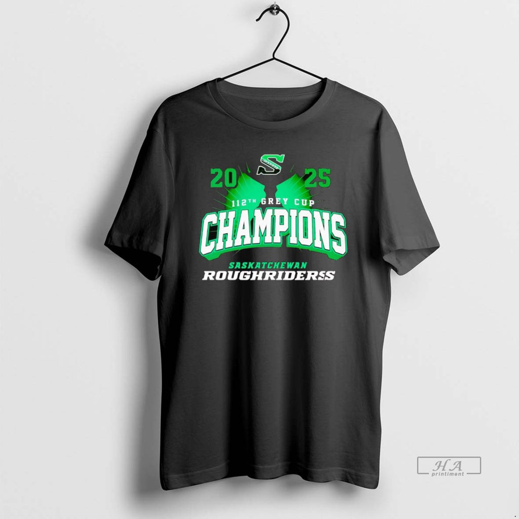 Official 112th Grey Cup Champions 2025 Saskatchewan Roughriders
