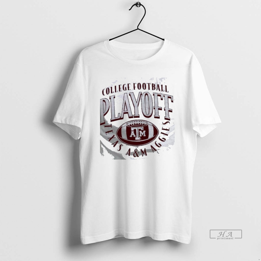 Official 2025 Cfp Curve Texas Am Football White