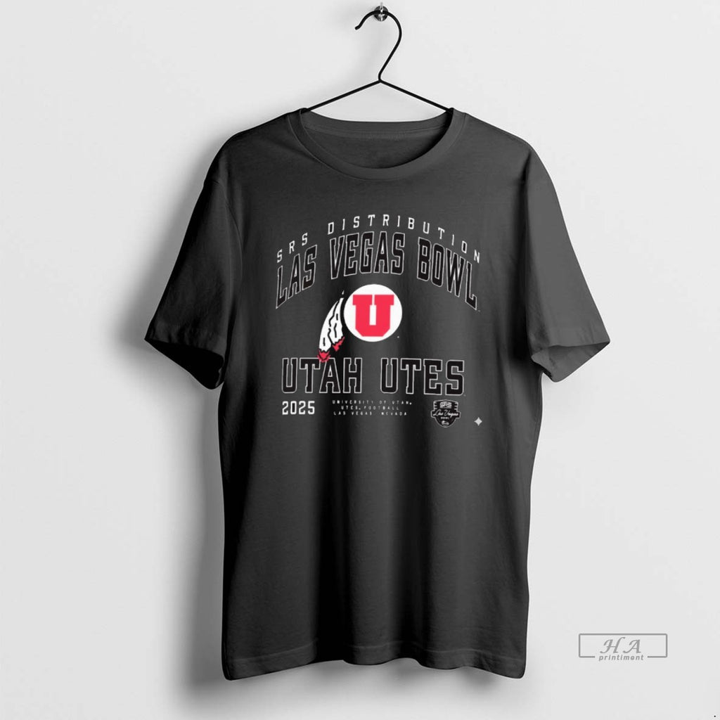 Official 2025 Srs Distribution Las Vegas Bowl Utah Utes Arched Title