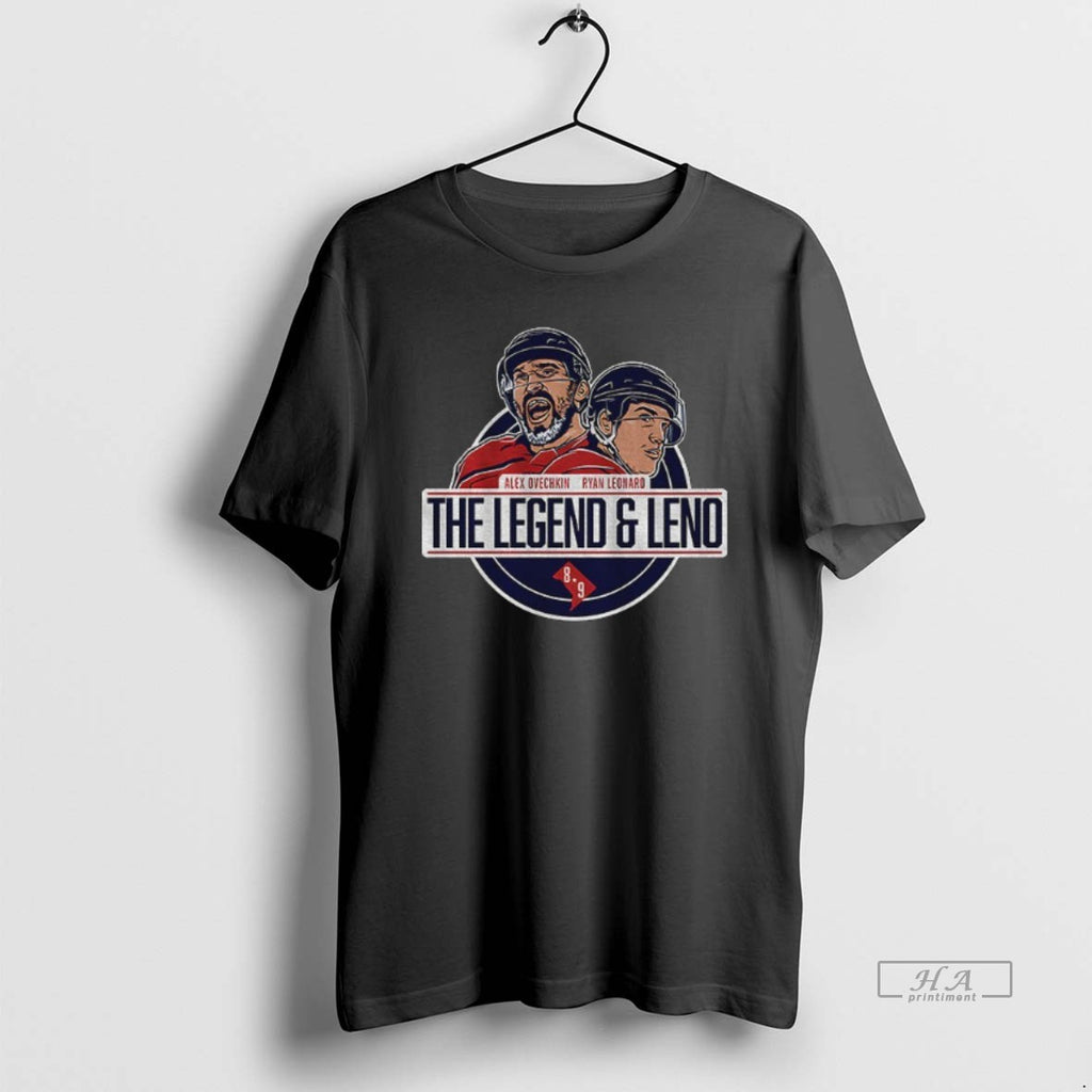 Official Alex Ovechkin And Ryan Leonard Washington Capitals Hockey The Legend And Leno