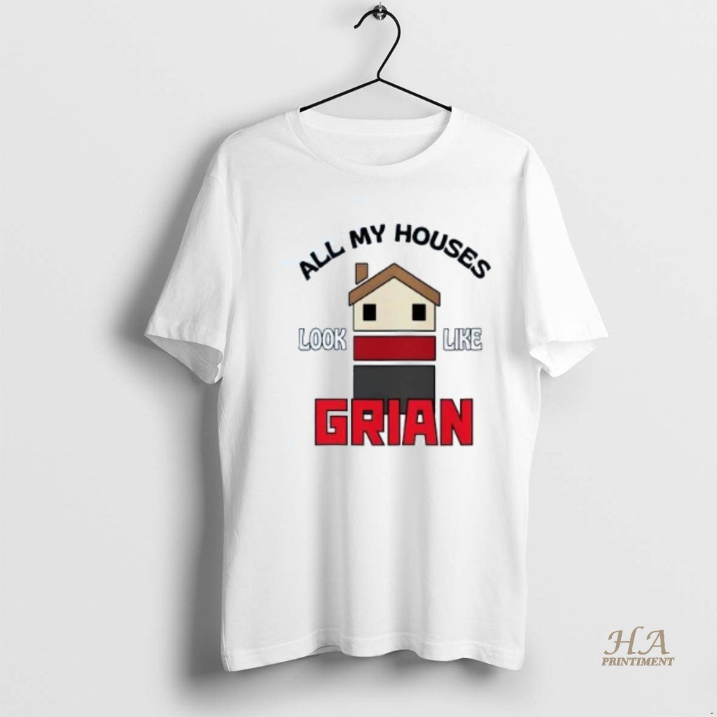 Official All My Houses Look Like Grian Shirt