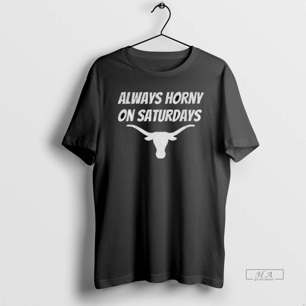Official Always Horny On Saturdays Texas Longhorn Logo 2025