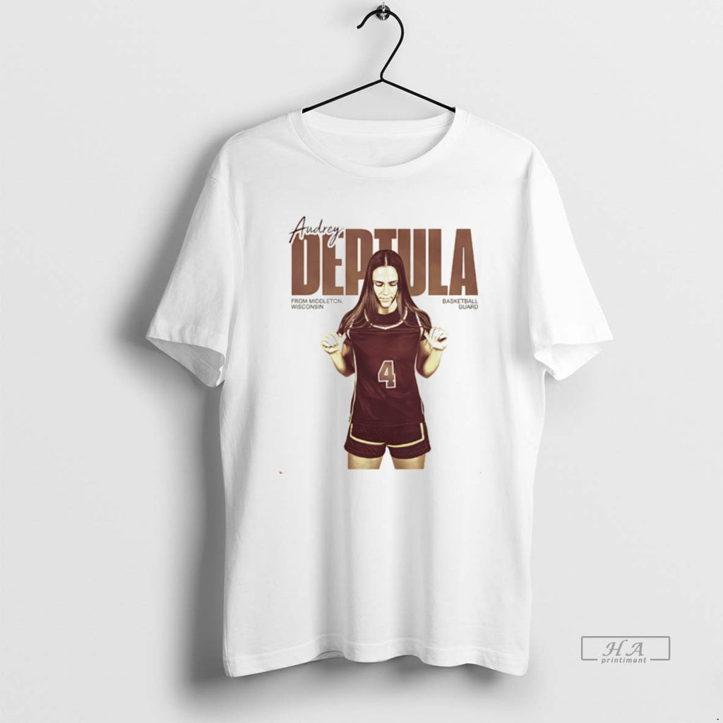 Official Audrey Deptula Loyola Chicago Ramblers Basketball Guard Vintage Christmas