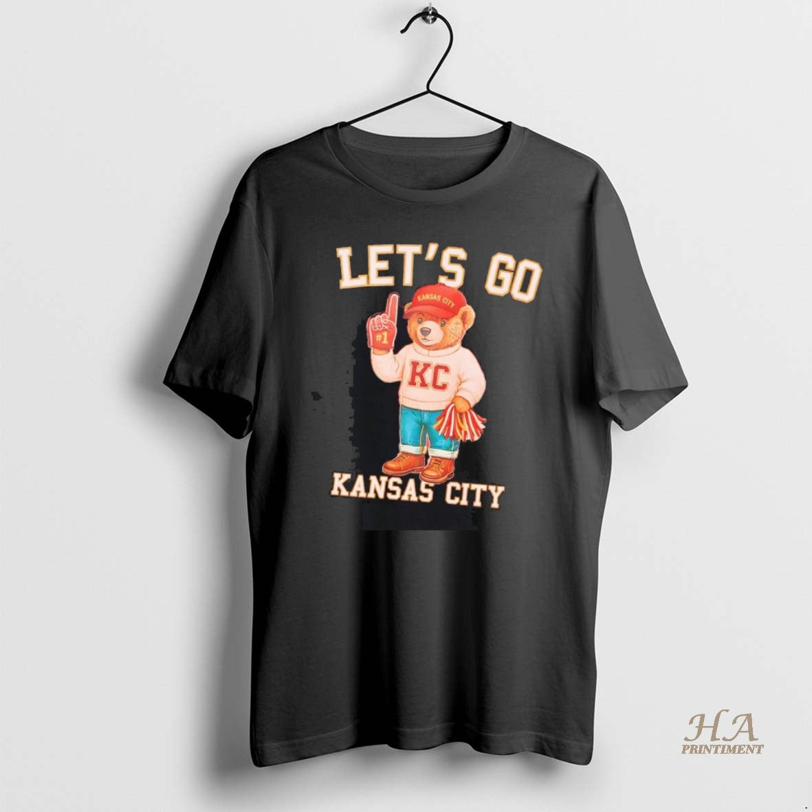 Official Bear Lets Go Kansas City Chiefs