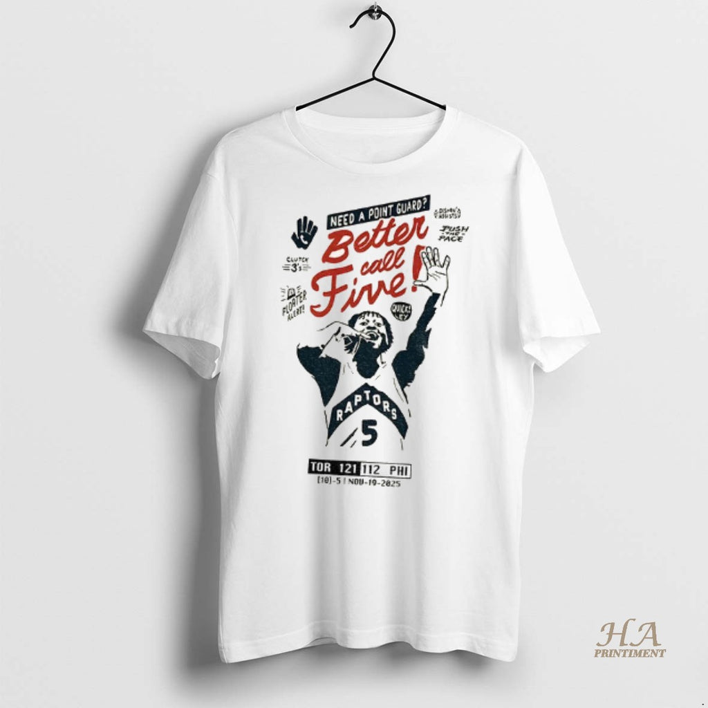 Official Better Call Five Immanuel Quickley Need A Point Guard Shirt