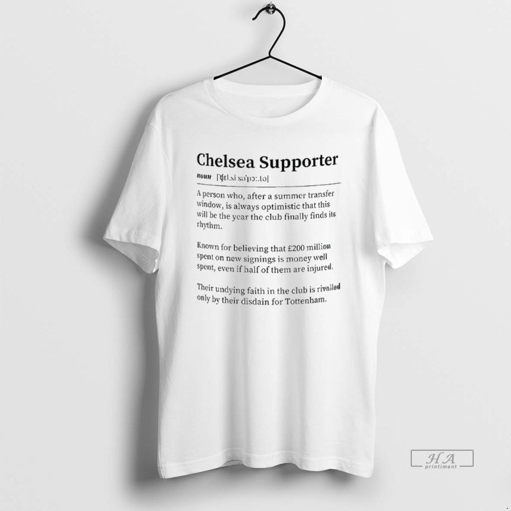 Official Chelsea Fc Chelsea Supporter Definition Cup A Person Who After A Summer Transfer Window