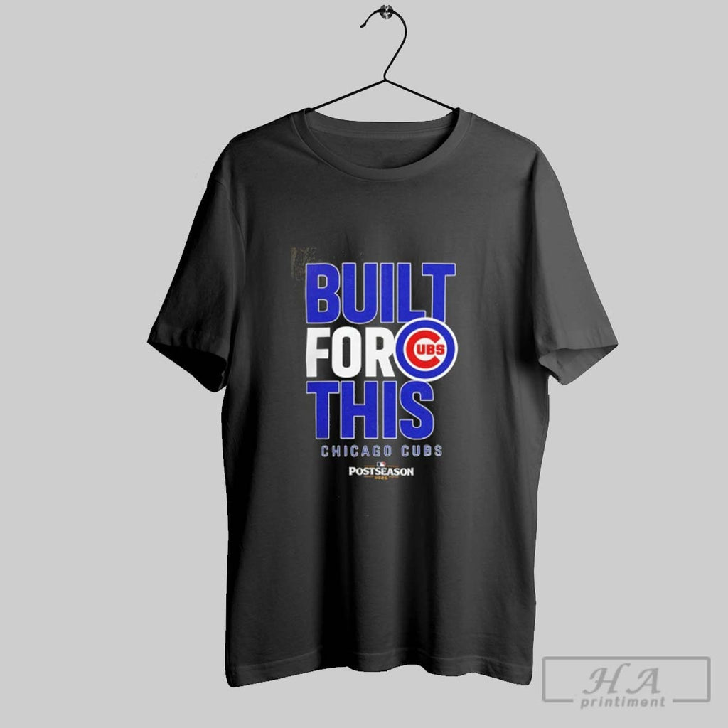 Official Chicago Cubs Built For This October 2025 Postseason