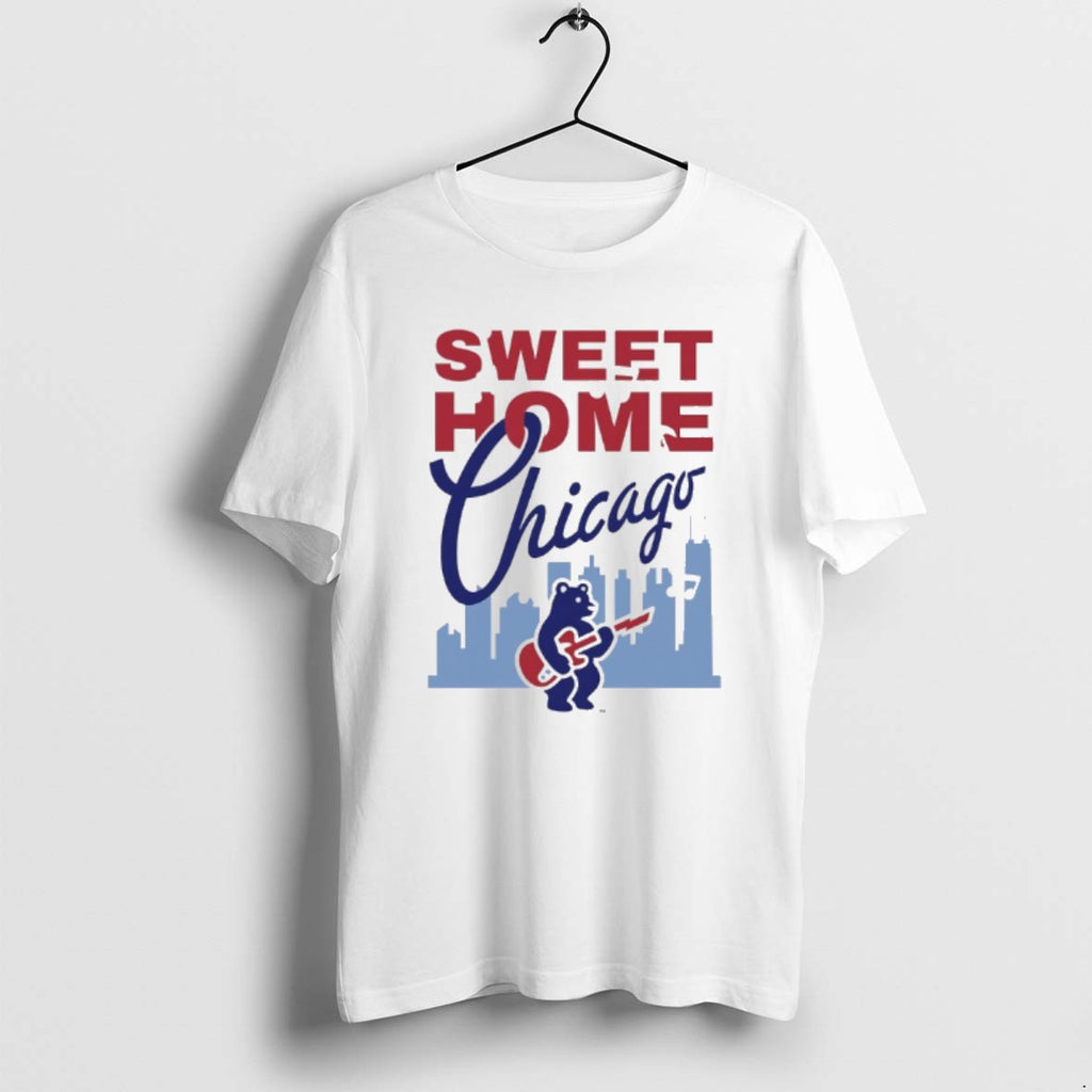 Official Chicago Cubs Sweet Home Chicago City Skyline