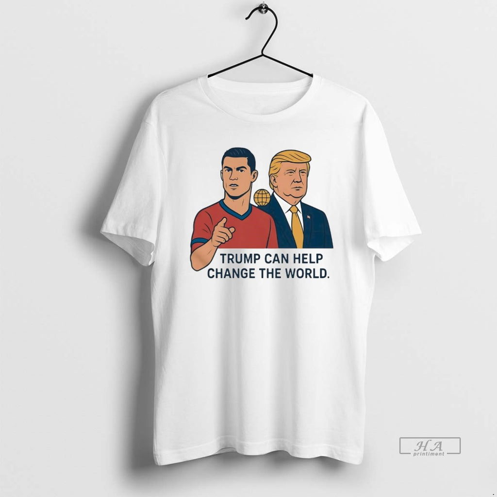 Official Cristiano Ronaldo Trump Can Help Change The World