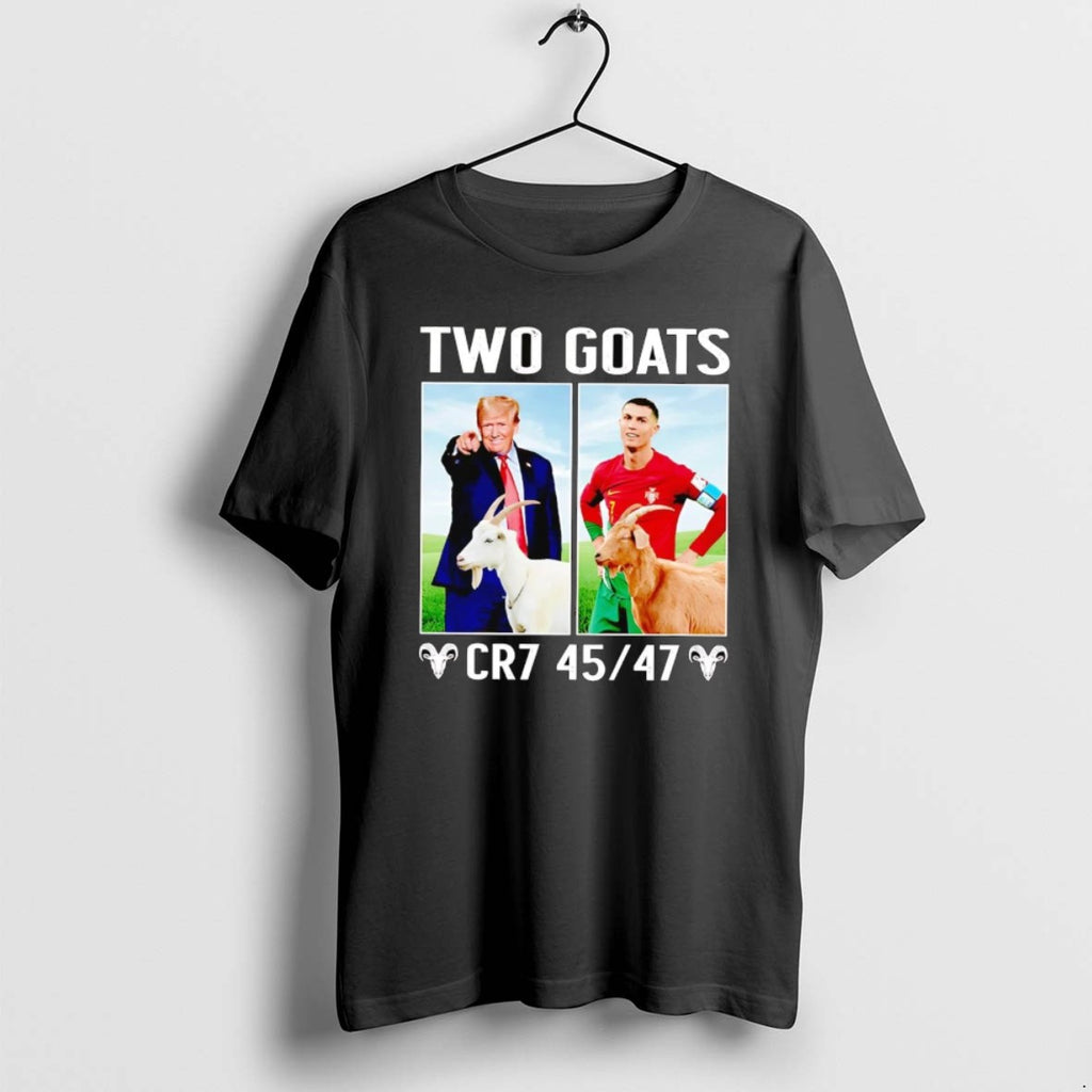 Official Cristiano Ronaldo And Trump Two Goats 45 47