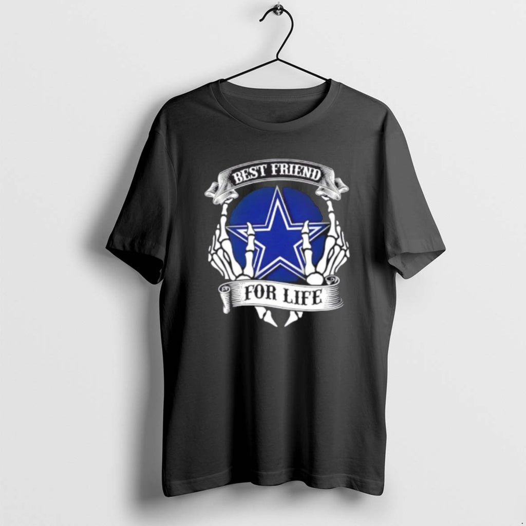 Official Dallas Cowboys Football Best Friend For Life Hands Bones