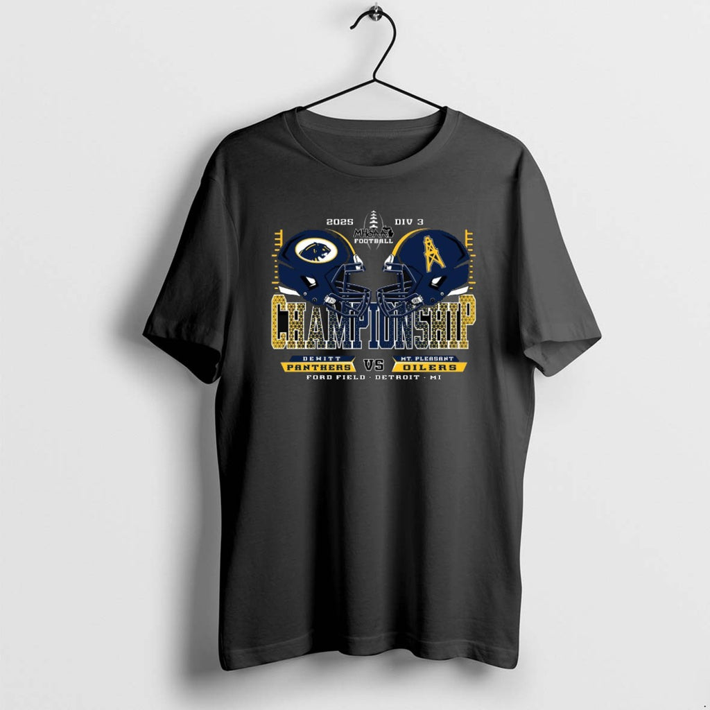 Official Dewitt Panthers Vs Mt Pleasant Oilers 2025 Football D3 Championship