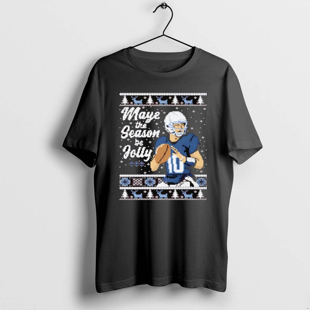Official Drake Maye The Season Be Jolly Ne Patriots Ugly Christmas