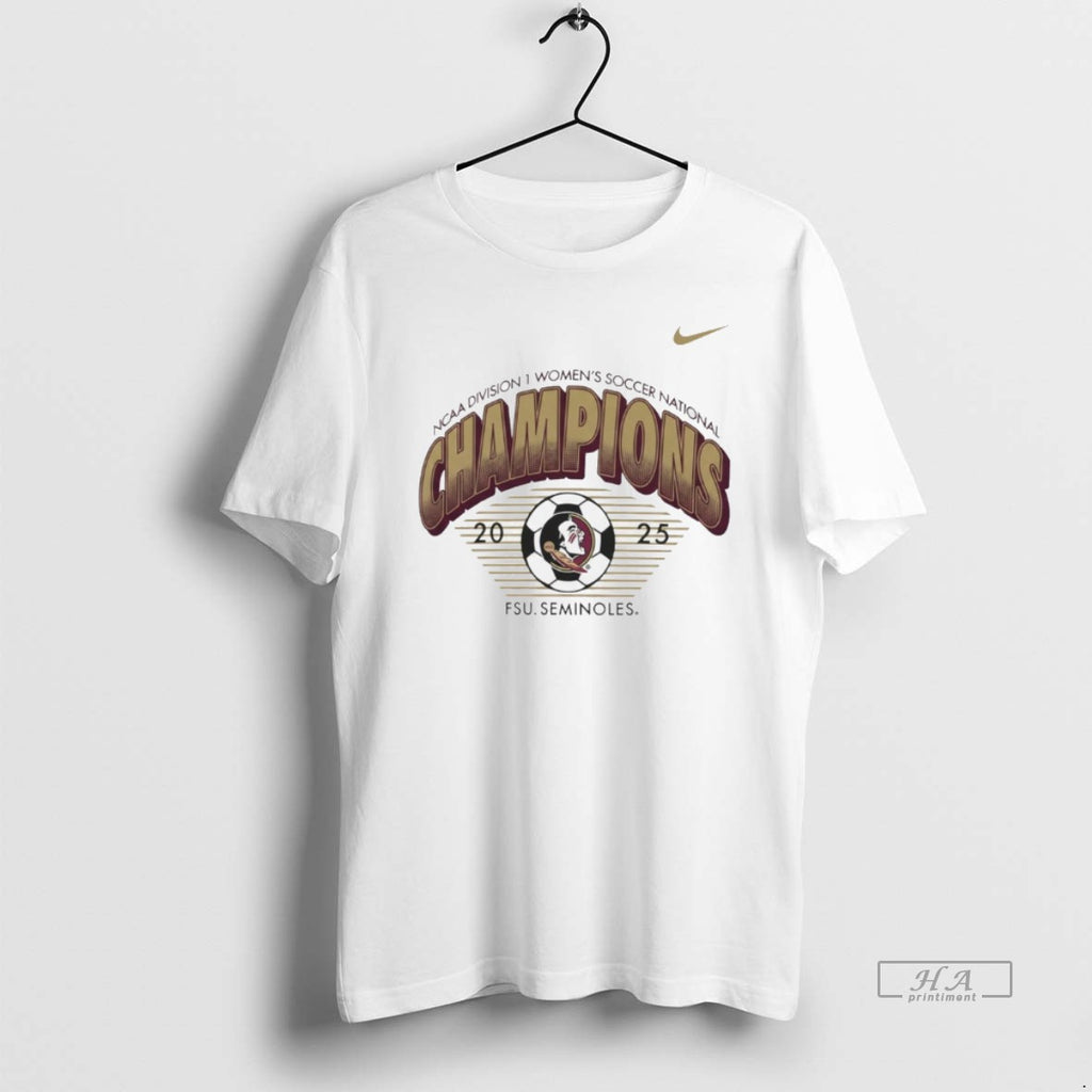 Official Florida State Seminoles 2025 Ncaa Division I Womens Soccer National Champions