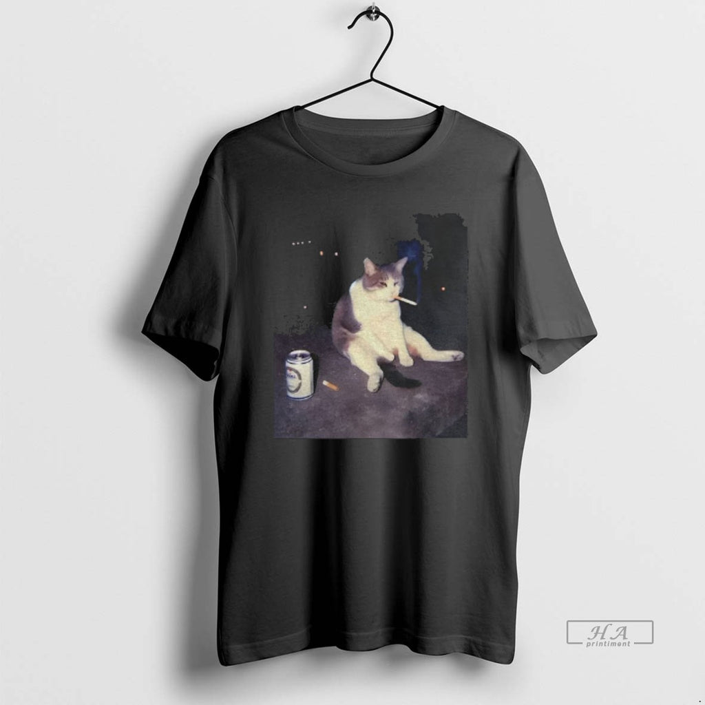 Official Funny Smoking Cat Cigarette Cat