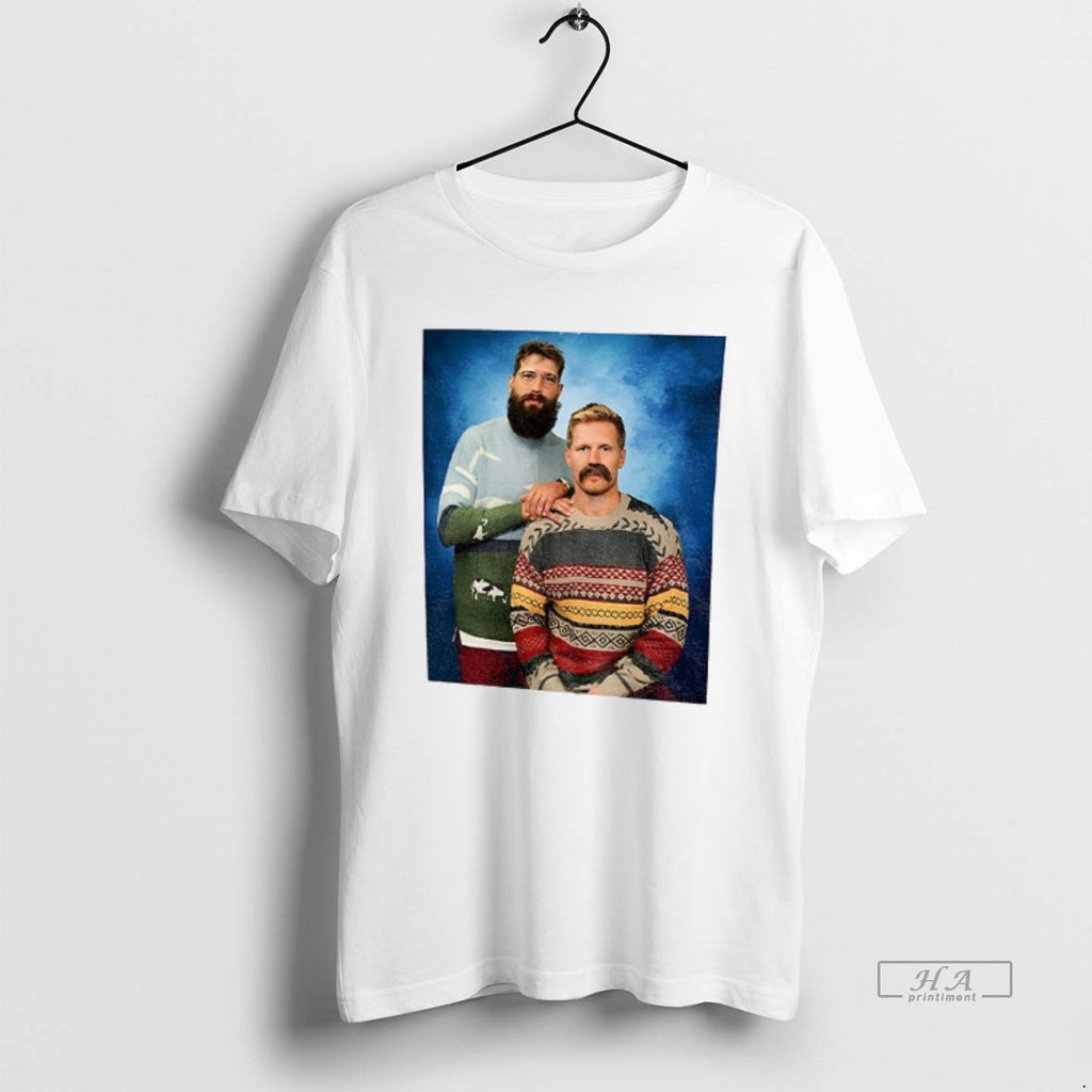 Official Gabriel Landeskog Vs Brent Burns Colorado Avalanche Hockey Stepbrothers Merry Christmas