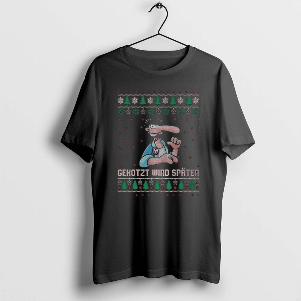 Official Gekotzt Wird Spater Christmas Ugly