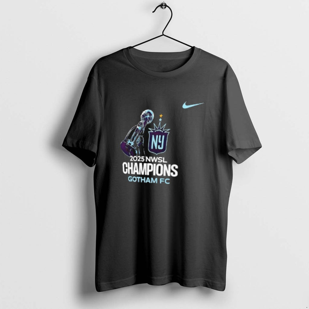 Official Gotham Fc 2025 Nwsl Champions On Pitch Logo
