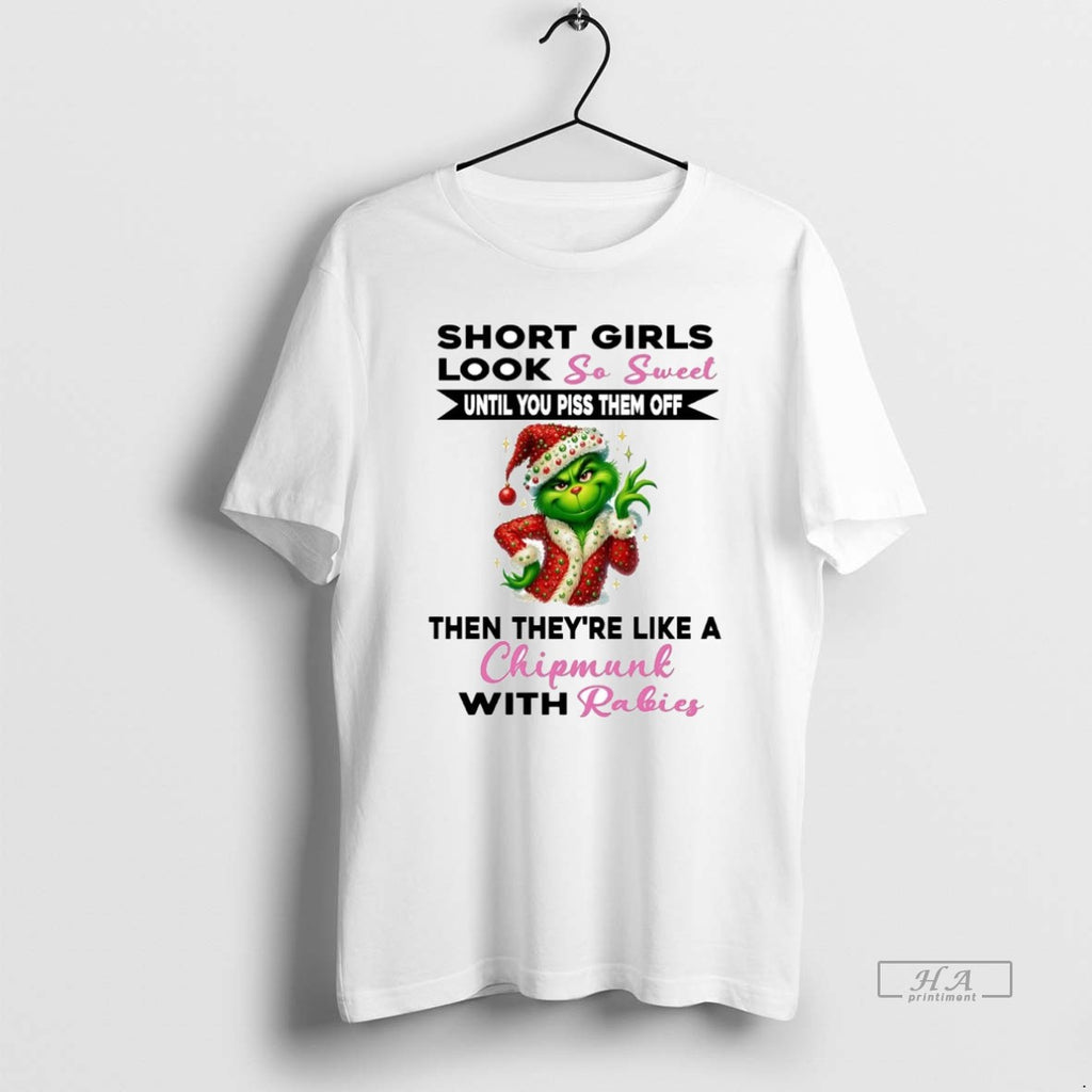 Official Grinch Short Girls Look So Sweet Theyre Like Chipmunk Christmas