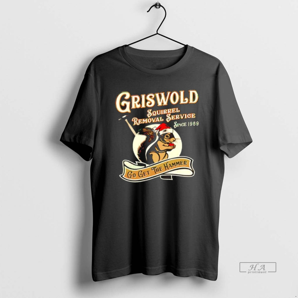Official Griswold Squirrel Removal Service Christmas Black