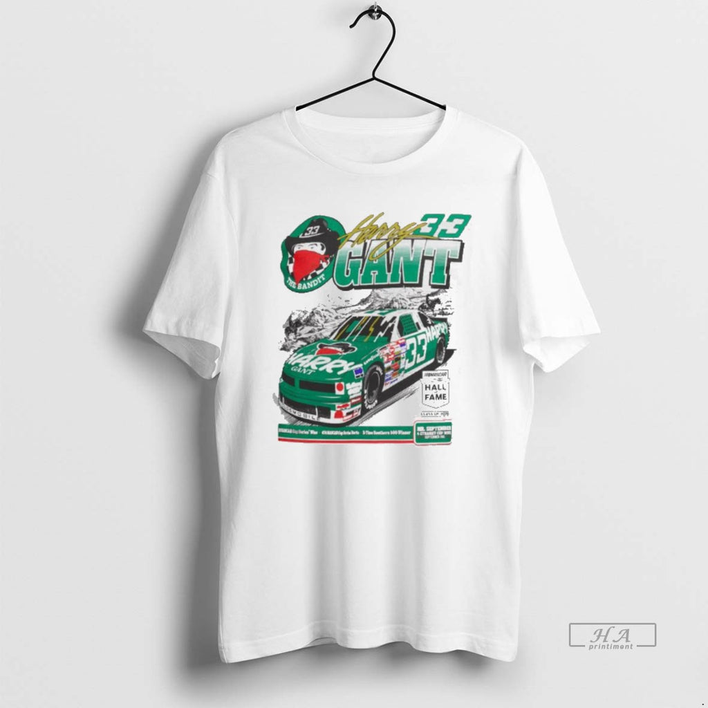 Official Harry Gant Checkered Flag Sports White Hall Of Fame Inductee