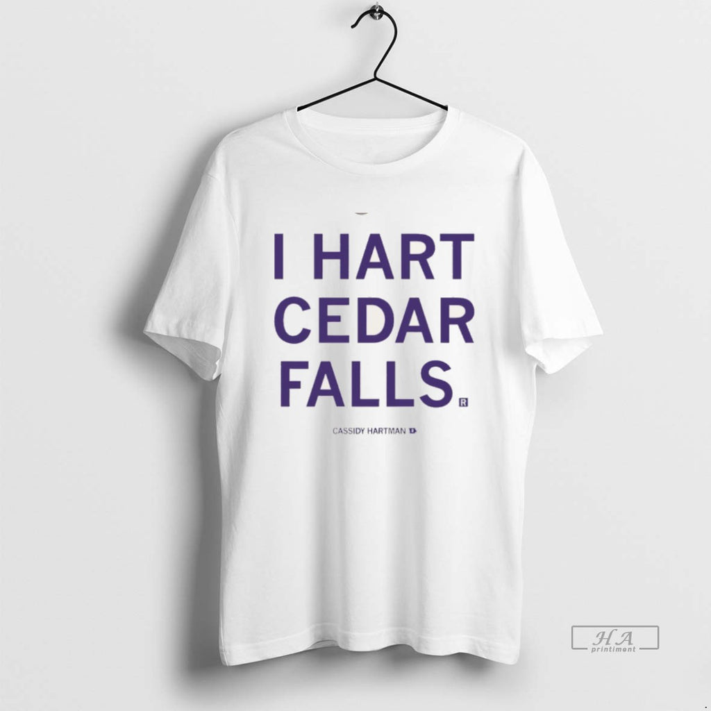 Official I Hart Cedar Falls Cassidy Hartman Uni Volleyball Christmas