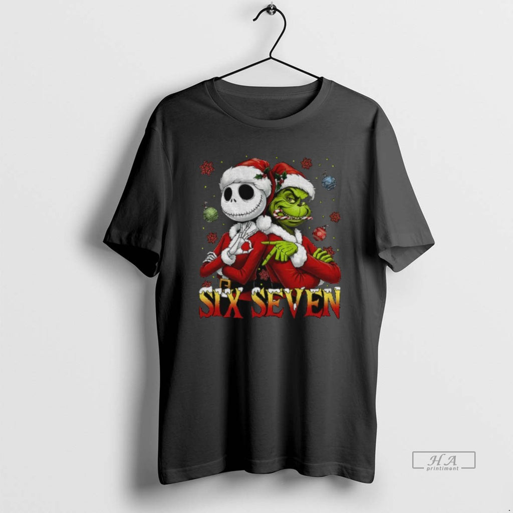 Official Jack Skellington And Grinch Six Seven 6 7 Meme