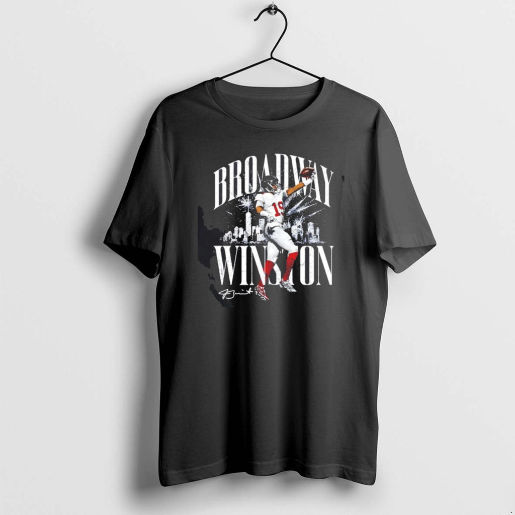 Official Jameis Winston New York Giants Broadway Winston City Skyline