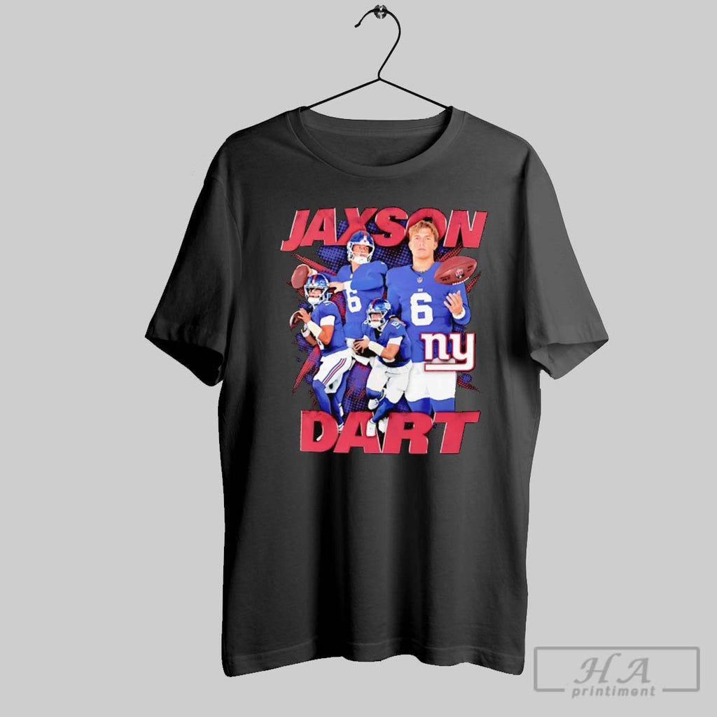 Official Jaxson Dart Notorious Graphic New York Giants