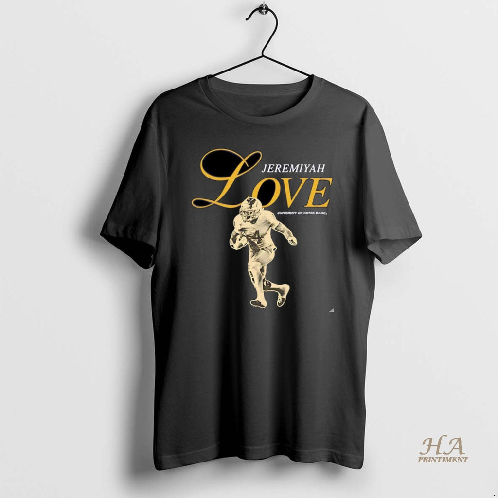 Official Jeremiyah Love Notre Dame Football Ncaa Legacy Christmas