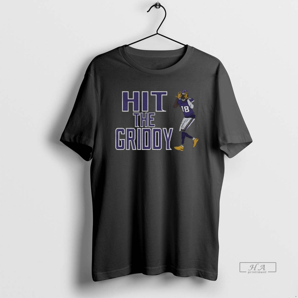 Official Justin Jefferson Minnesota Vikings Hit The Griddy Football
