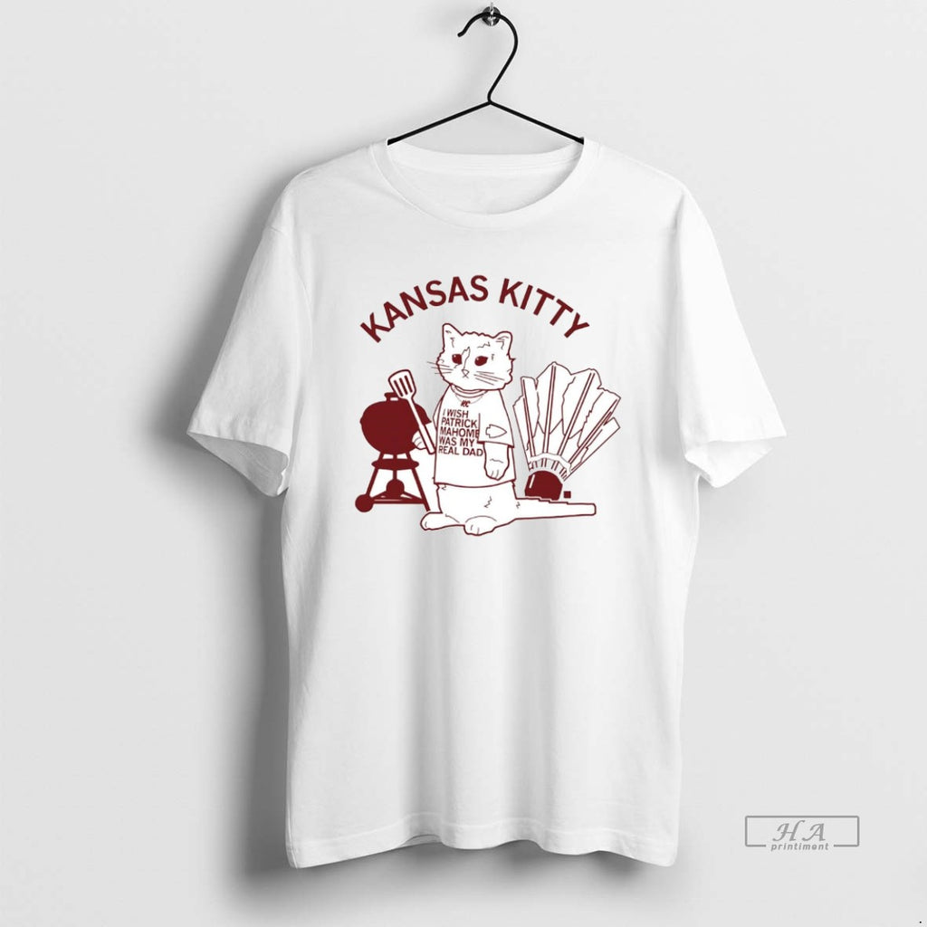 Official Kansas Kitty I Wish Patrick Mahomes Was My Real Dad