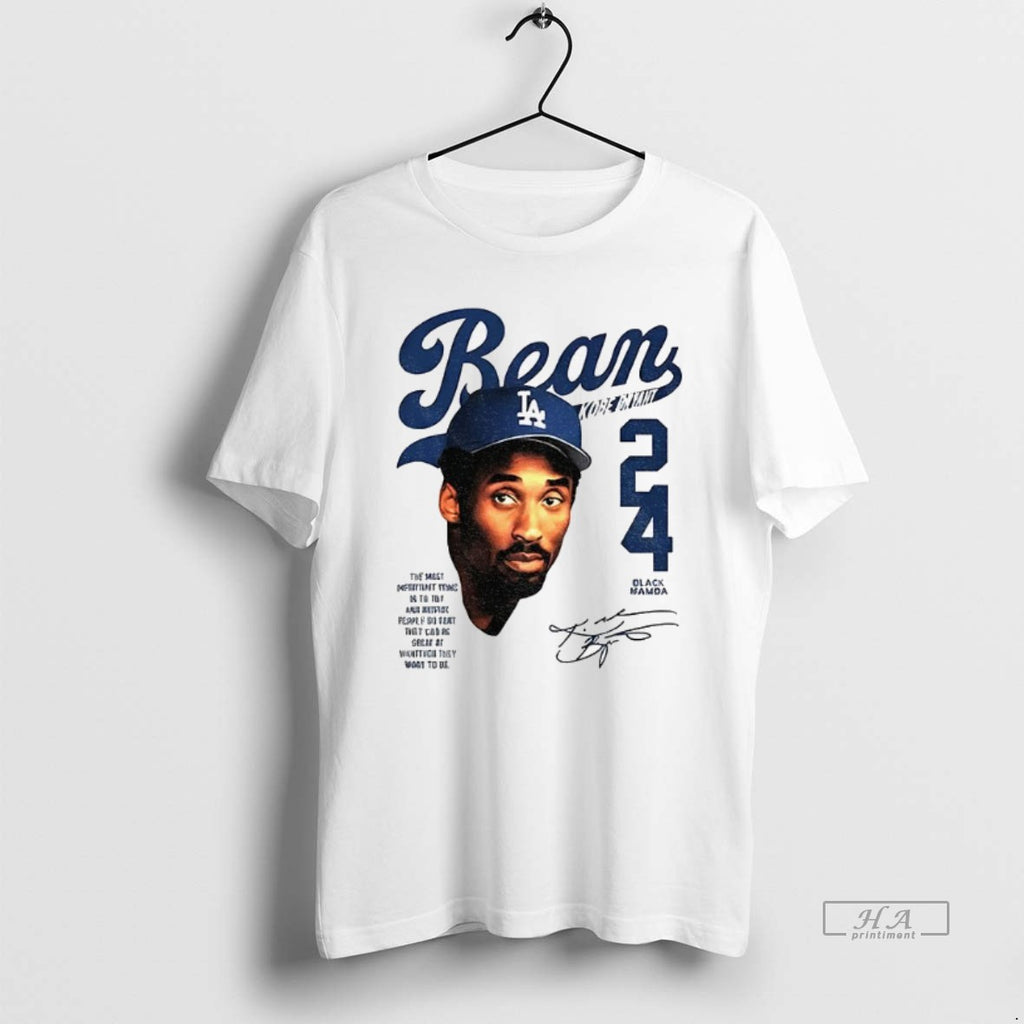 Official Kobe Bryant Los Angeles Dodgers World Series Back To Back Champs 2024 2025 Signature