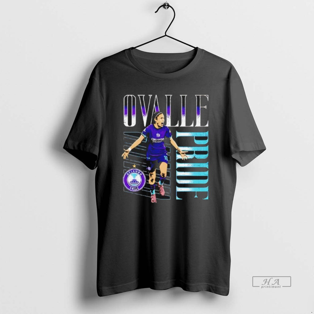 Official Lizbeth Ovalle Orlando Pride Player Name Retro Black