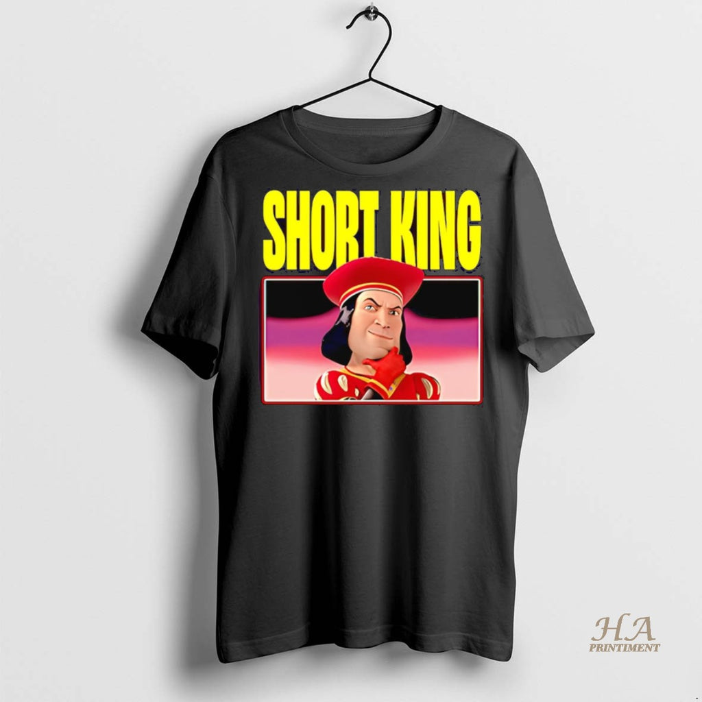 Official Lord Farquaad Short King Shrek Shirt