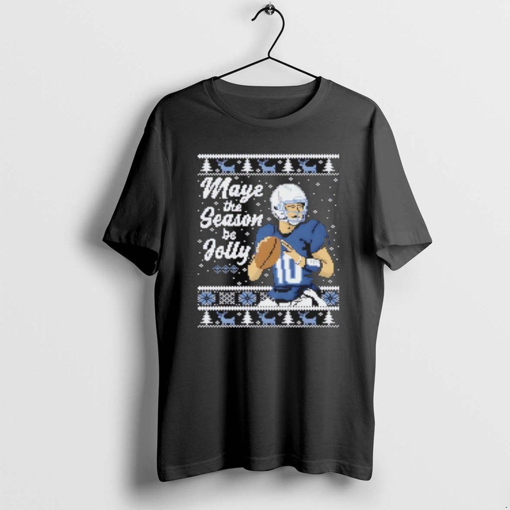 Official Maye The Season Be Jolly Drake Maye New England Christmas Ugly