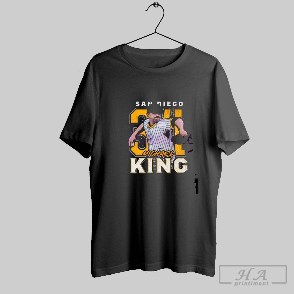 Official Michael King San Diego Gritty Signature