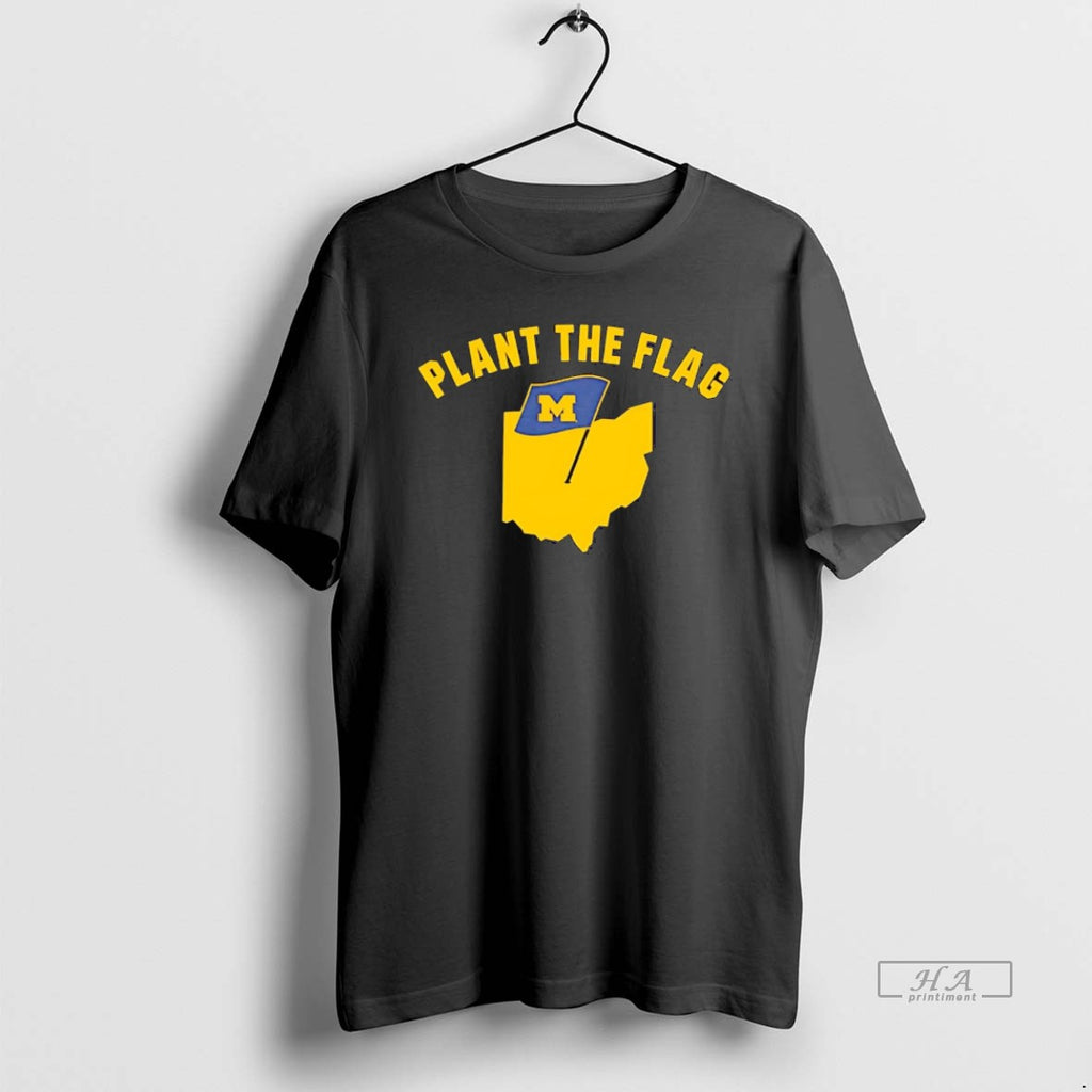 Official Michigan Wolverines Plant The Flag On Ohio