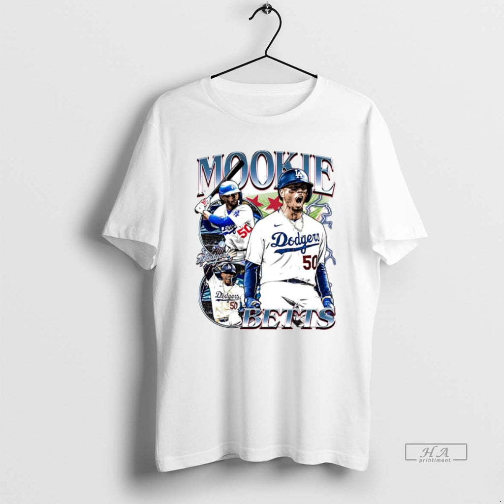 Official Mookie Betts Picture Collage Dodgers